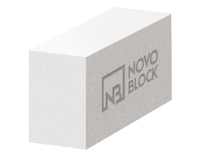 Блок газобетонный стеновой D600 NOVOBLOCK B3,5 625х300х200мм